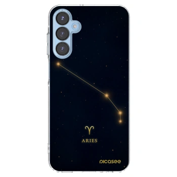 Picasee Samsung Galaxy A15 A156B 5G Hülle - Transparentes Silikon - ARIES