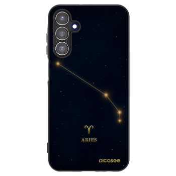 Picasee Samsung Galaxy A15 A155F 4G Hülle - Schwarzes Silikon - ARIES