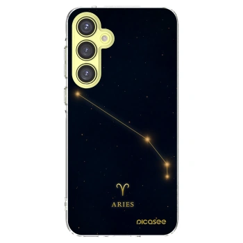 Picasee Samsung Galaxy A35 5G A356B Hülle - Transparentes Silikon - ARIES