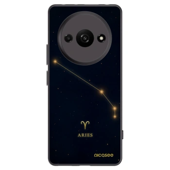 Picasee Xiaomi Redmi A3 Hülle - Schwarzes Silikon - ARIES