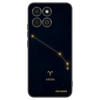Picasee Honor 200 Smart 5G Hülle - Schwarzes Silikon - ARIES