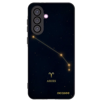 Picasee Samsung Galaxy A56 5G A566B Hülle - Schwarzes Silikon - ARIES