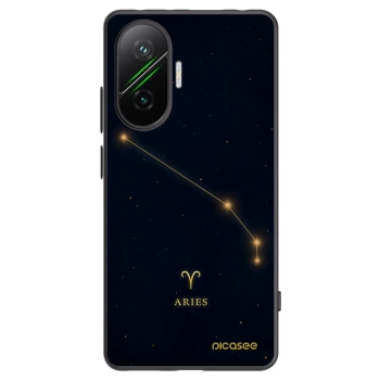 Picasee Xiaomi Poco F7 Pro 5G Hülle - Schwarzes Silikon - ARIES