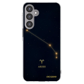 Picasee Samsung Galaxy A16 4G Hülle - Transparentes Silikon - ARIES