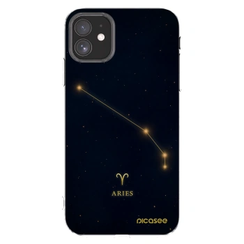 Picasee Apple iPhone 11 Hülle - Transparentes Silikon - ARIES