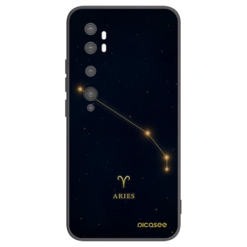 Picasee Xiaomi Mi Note 10 (Pro) Hülle - Schwarzes Silikon - ARIES