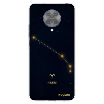 Picasee Xiaomi Poco F2 Pro Hülle - Transparentes Silikon - ARIES