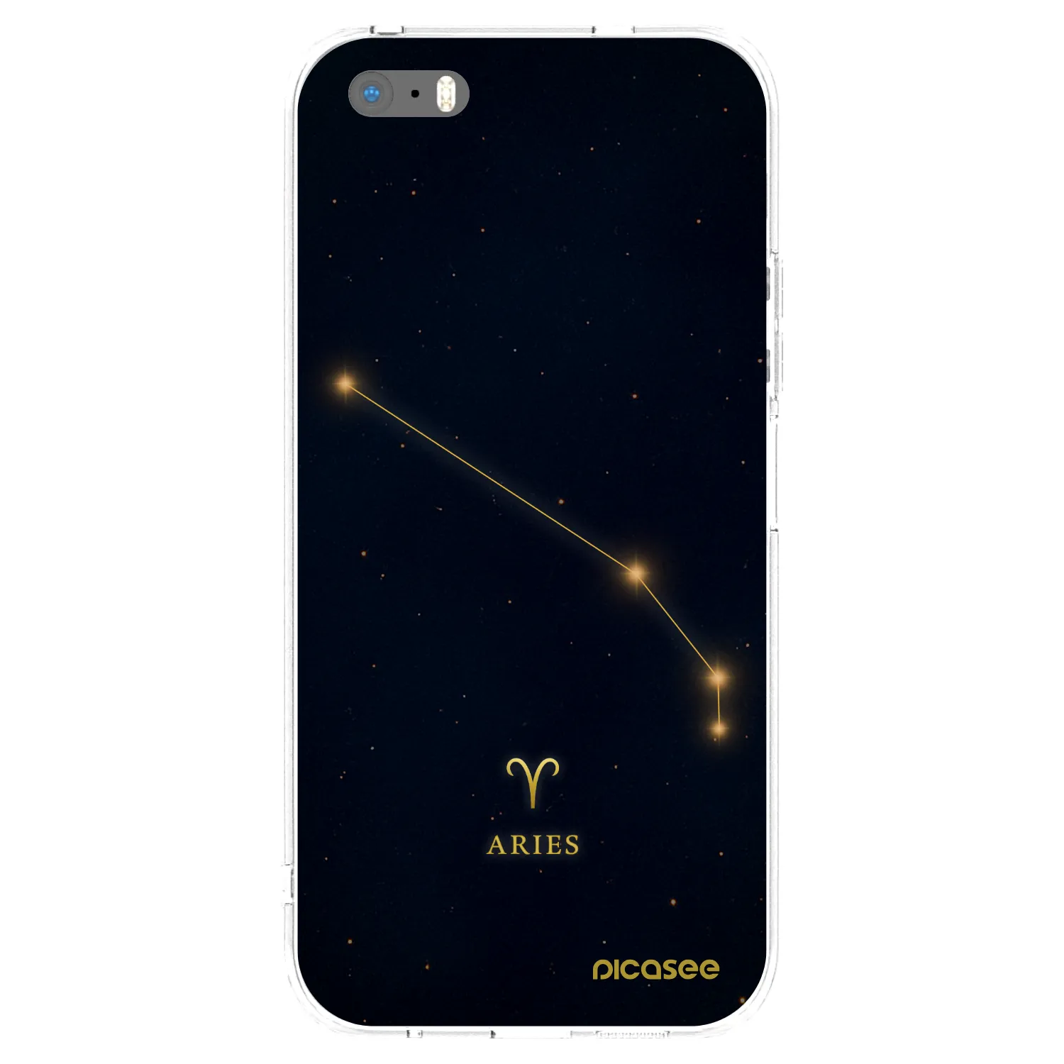 Picasee Apple iPhone 6 Plus/6S Plus Hülle - Transparentes Silikon - ARIES
