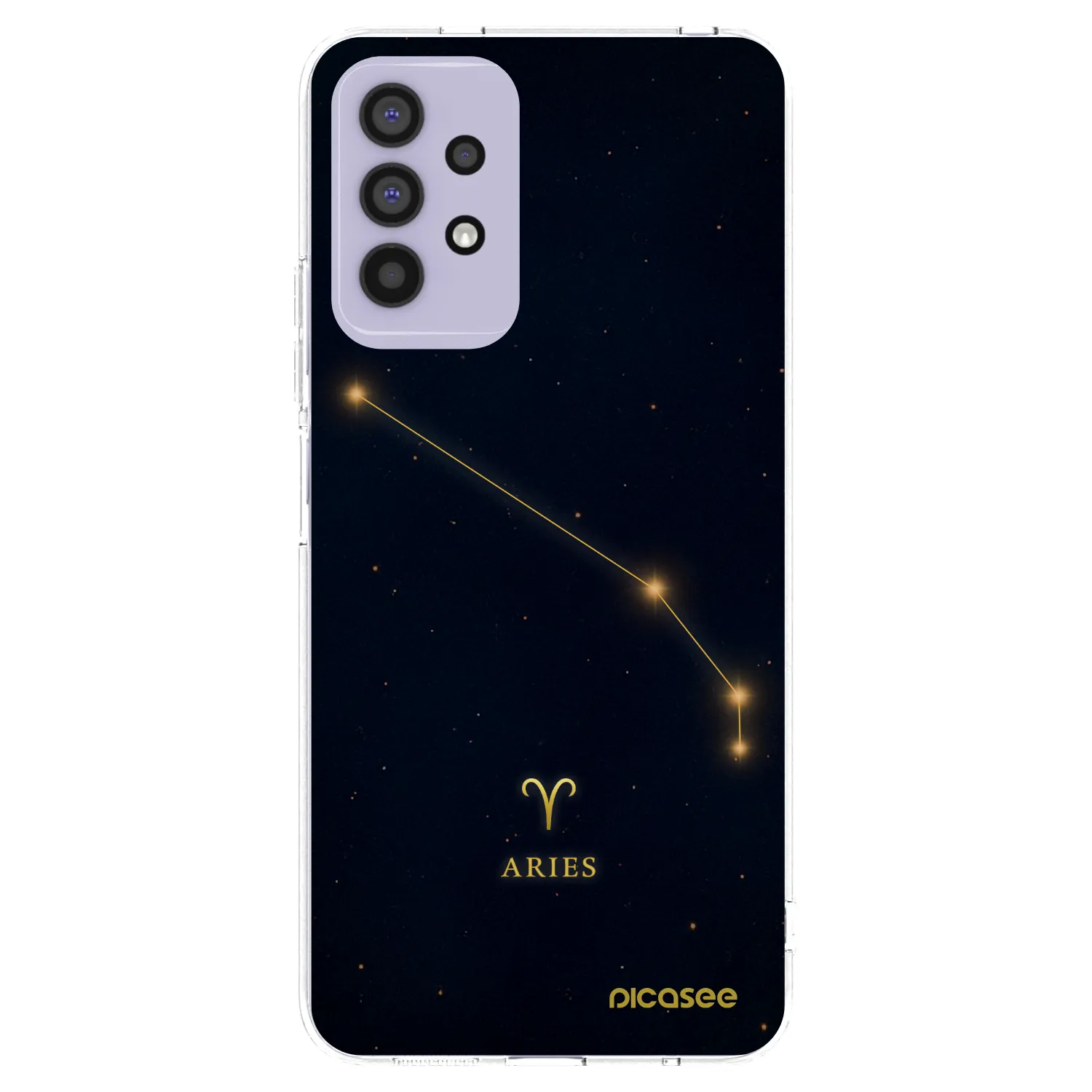 Picasee Samsung Galaxy A32 4G SM-A325F Hülle - Transparentes Silikon - ARIES
