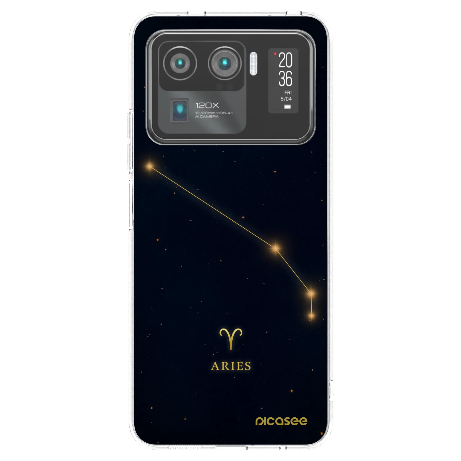 Picasee Xiaomi Mi 11 Ultra Hülle - Transparentes Silikon - ARIES