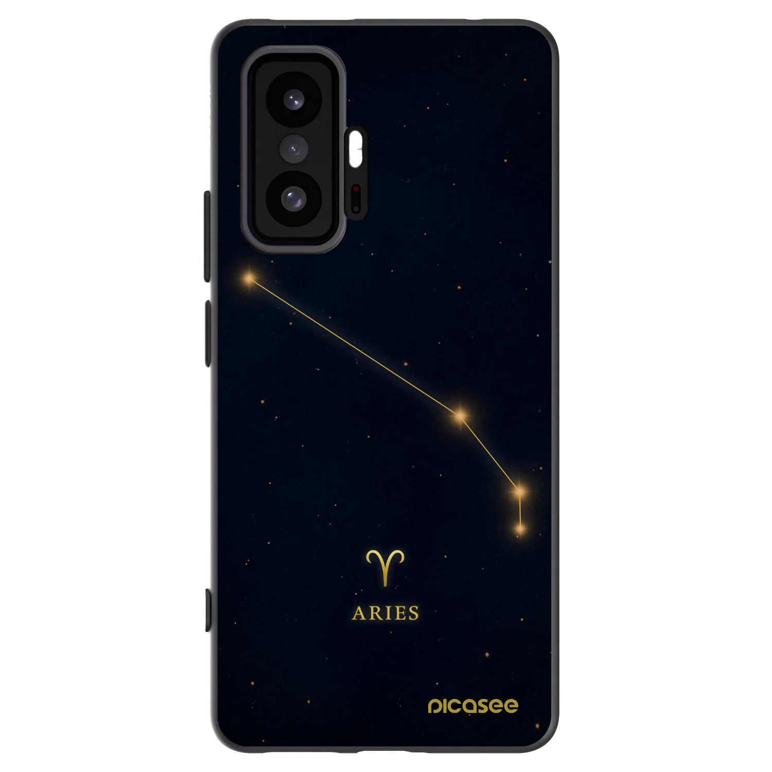 Picasee Xiaomi 11T Hülle - Schwarzes Silikon - ARIES