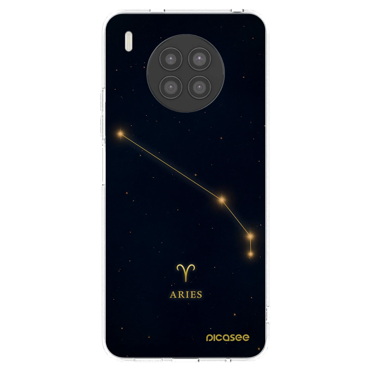 Picasee Huawei Nova 8i Hülle - Transparentes Silikon - ARIES