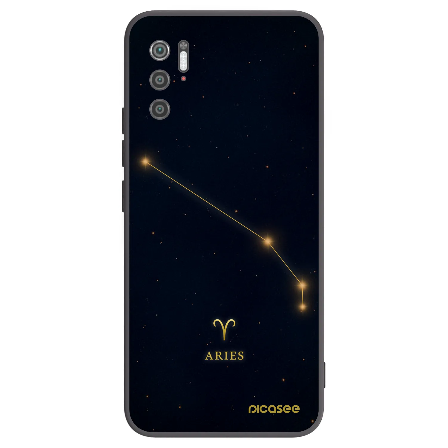 Picasee Xiaomi Poco M3 Pro 5G Hülle - Schwarzes Silikon - ARIES