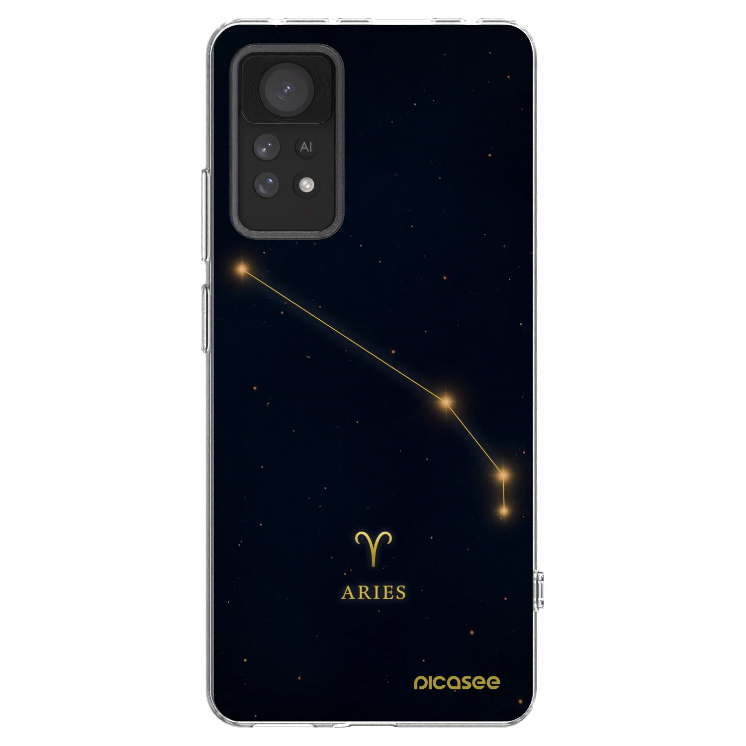 Picasee Xiaomi Redmi Note 11 Pro Hülle - Transparentes Silikon - ARIES