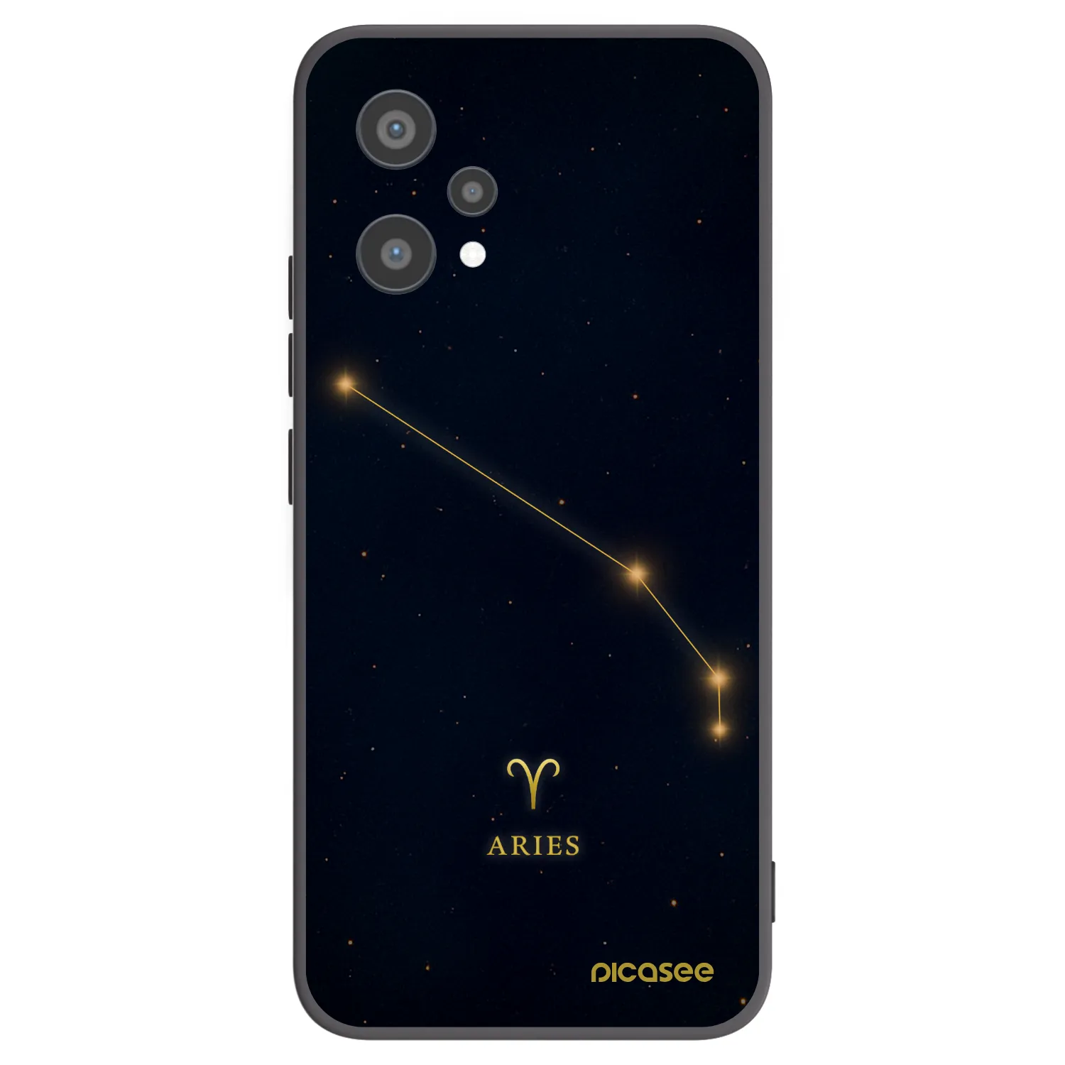 Picasee Realme 9 Pro 5G Hülle - Schwarzes Silikon - ARIES