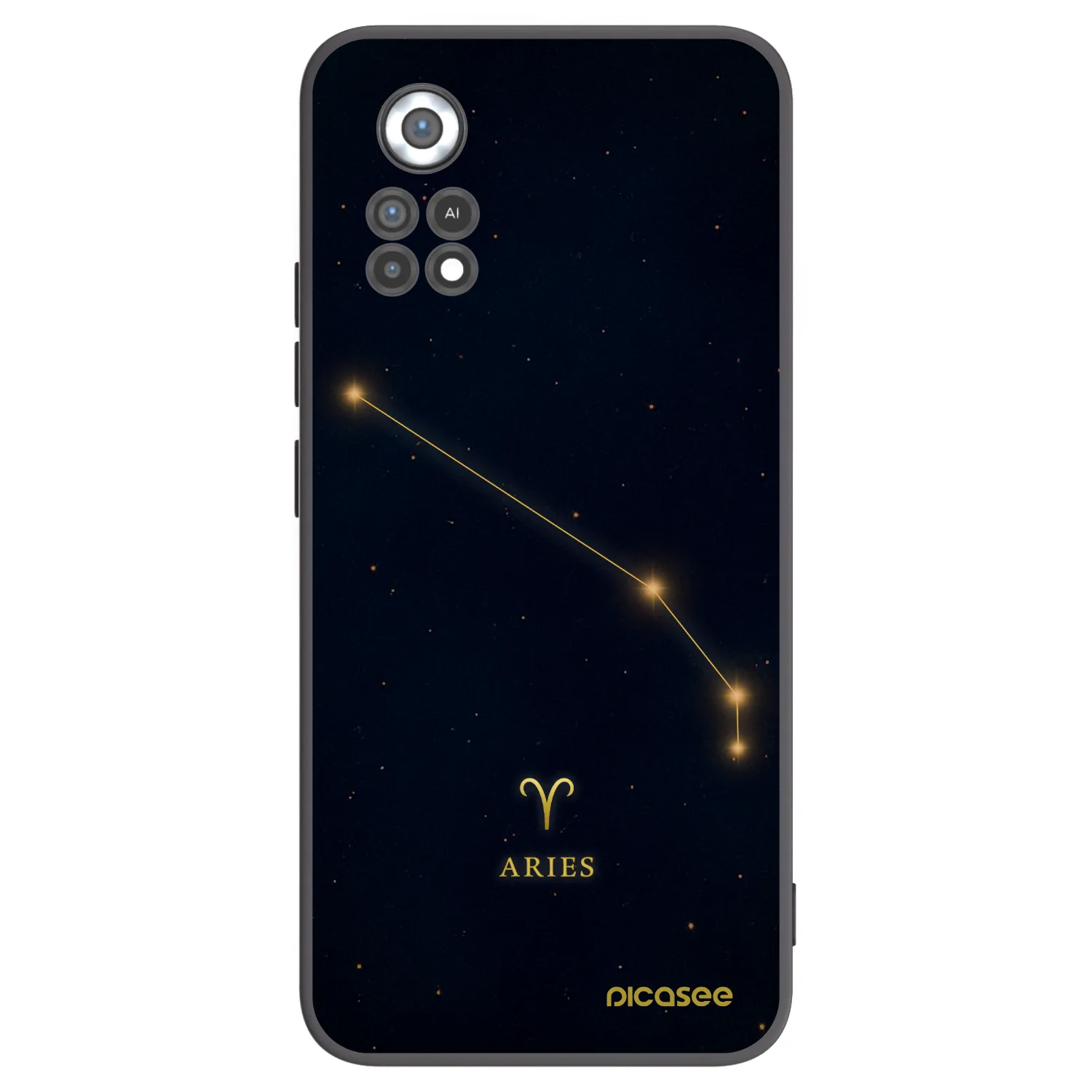 Picasee Xiaomi Poco X4 Pro 5G Hülle - Schwarzes Silikon - ARIES