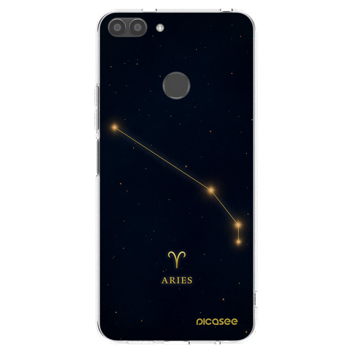 Picasee Huawei P Smart Hülle - Transparentes Silikon - ARIES