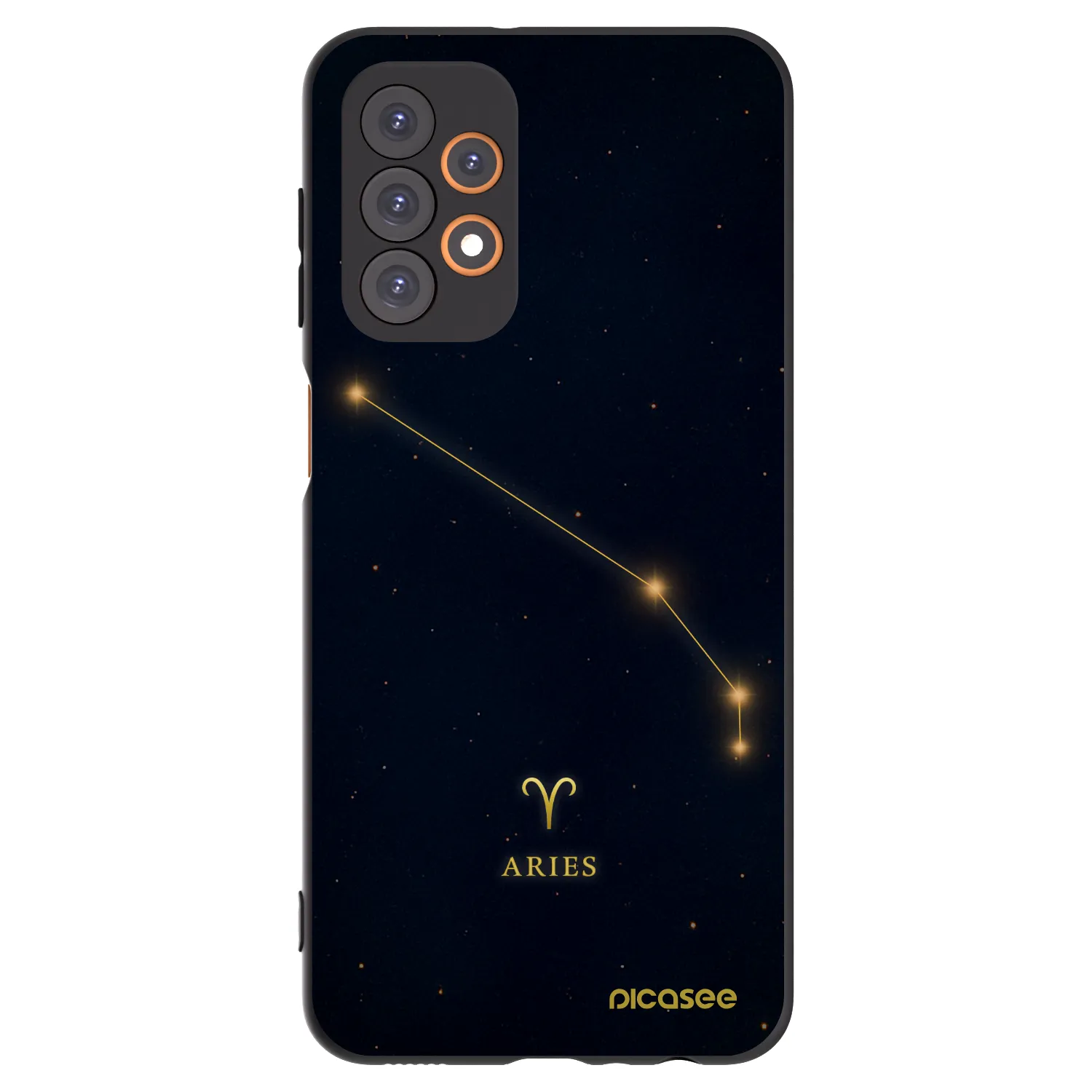 Picasee Samsung Galaxy A23 A236B 5G Hülle - Schwarzes Silikon - ARIES