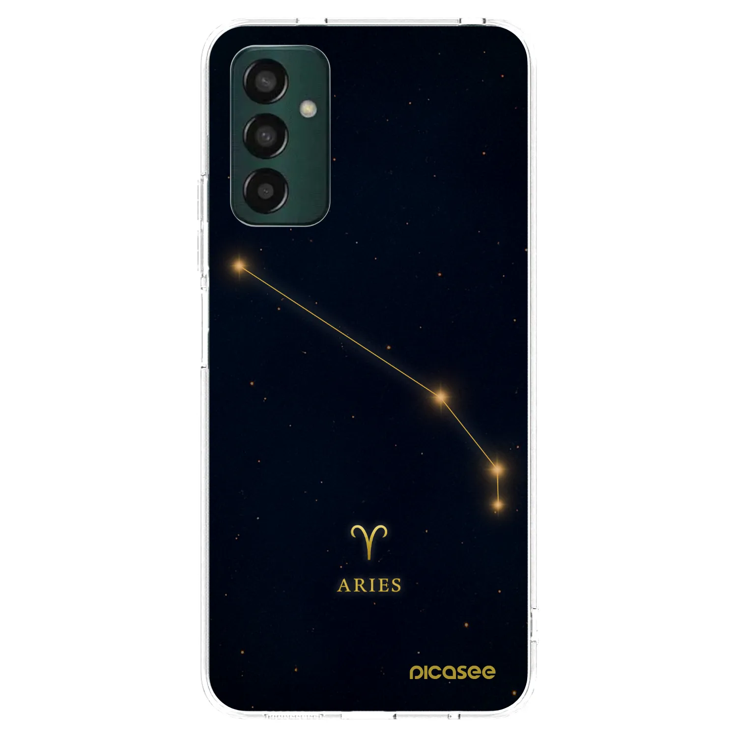 Picasee Samsung Galaxy M23 5G Hülle - Transparentes Silikon - ARIES