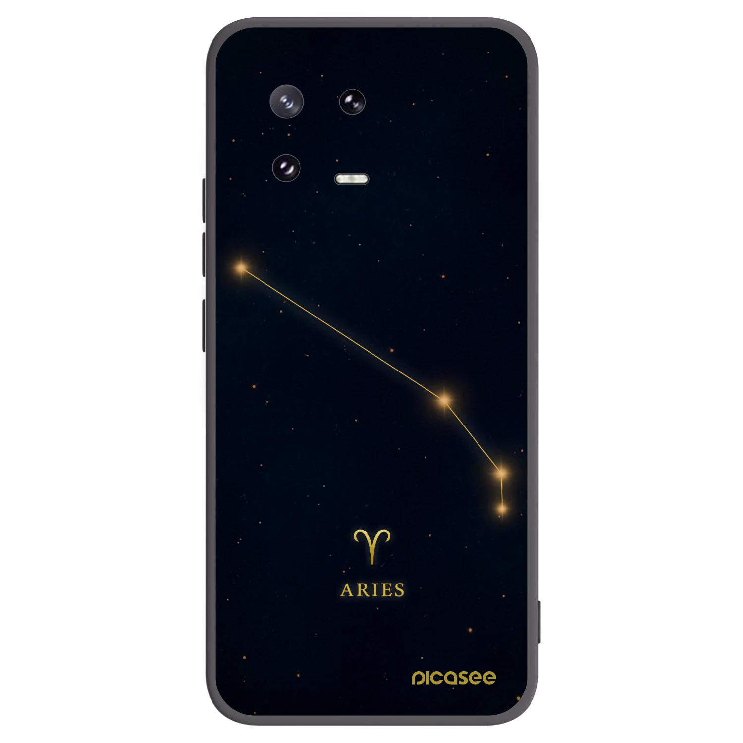 Picasee Xiaomi 13 Pro Hülle - Schwarzes Silikon - ARIES