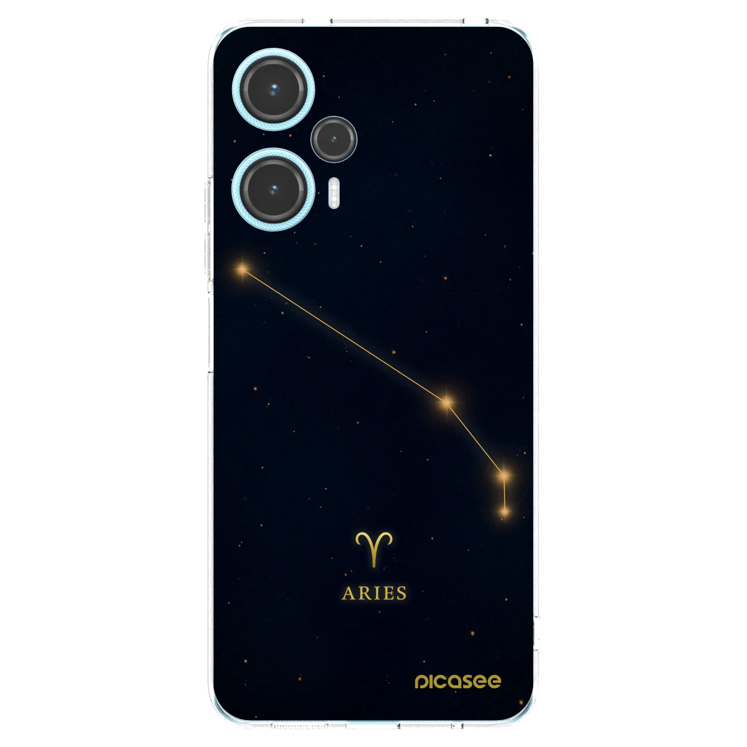 Picasee Xiaomi Poco F5 Hülle - Transparentes Silikon - ARIES