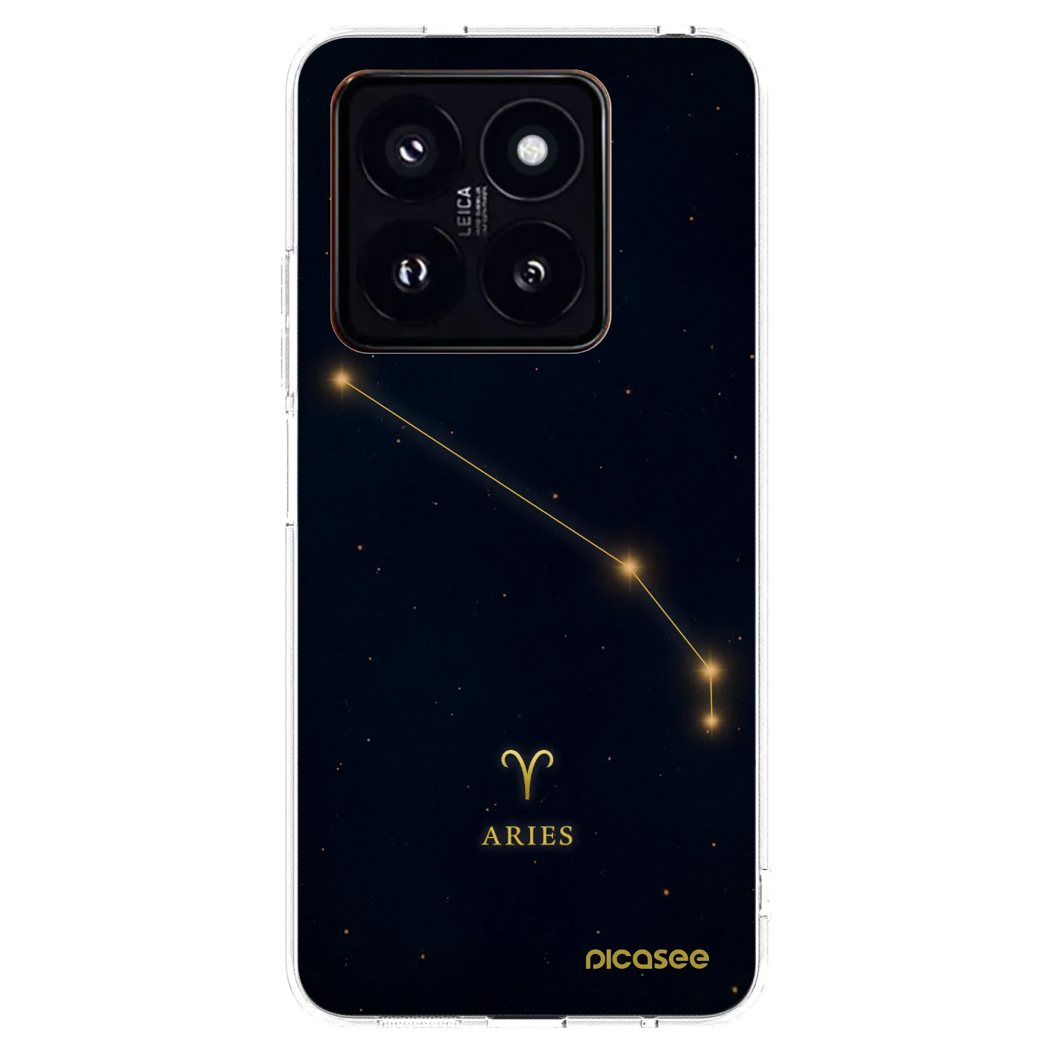 Picasee Xiaomi 14 Pro Hülle - Transparentes Silikon - ARIES