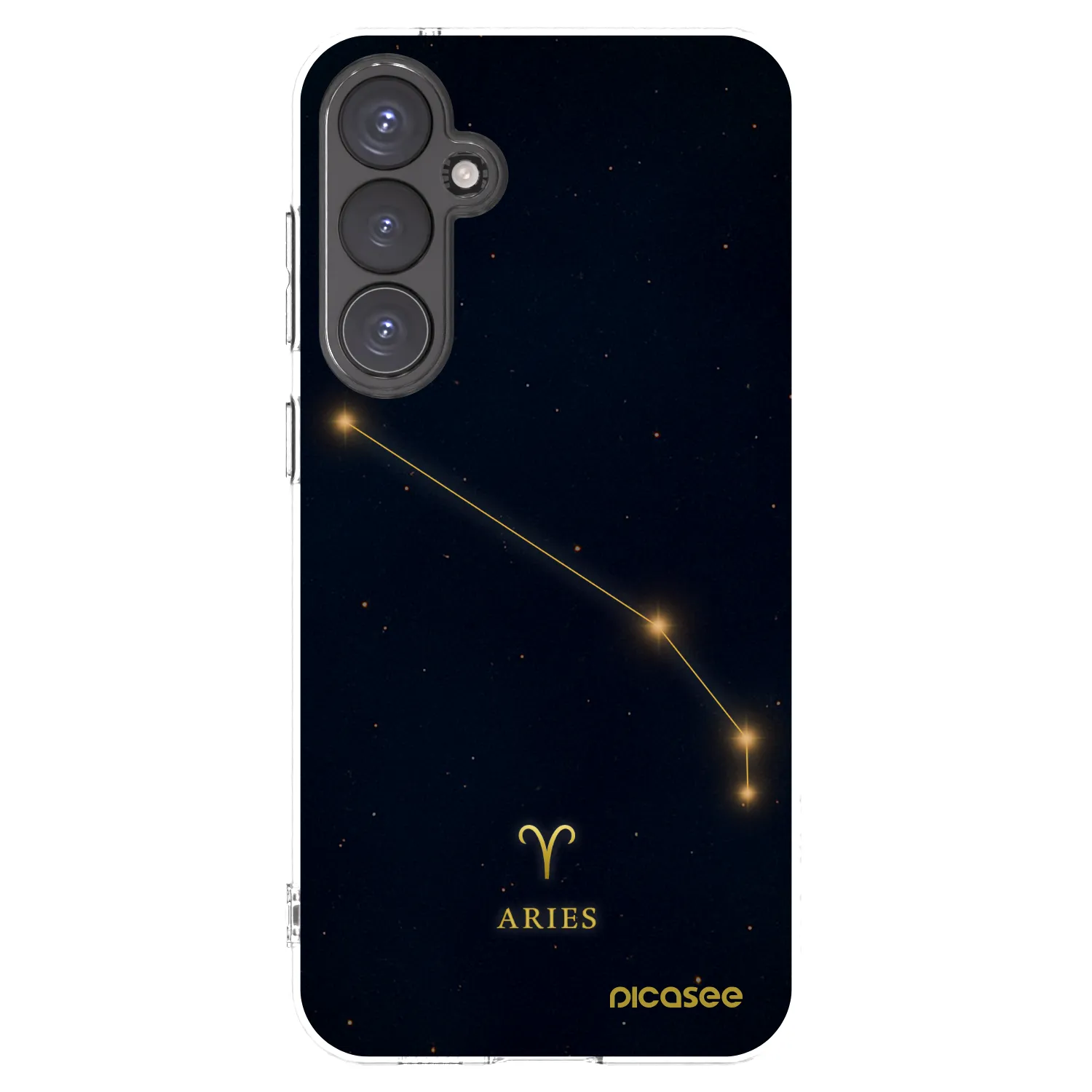 Picasee Samsung Galaxy S23 FE S711B Hülle - Transparentes Silikon - ARIES