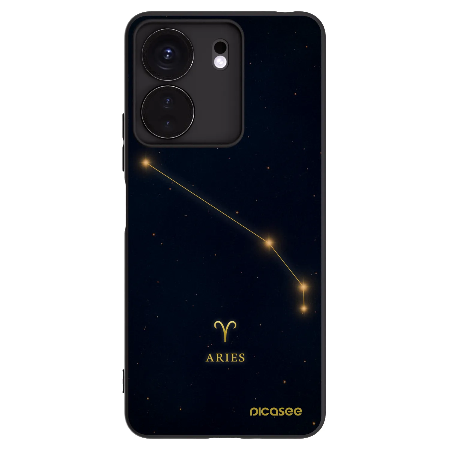 Picasee Xiaomi Redmi 13C 4G Hülle - Schwarzes Silikon - ARIES