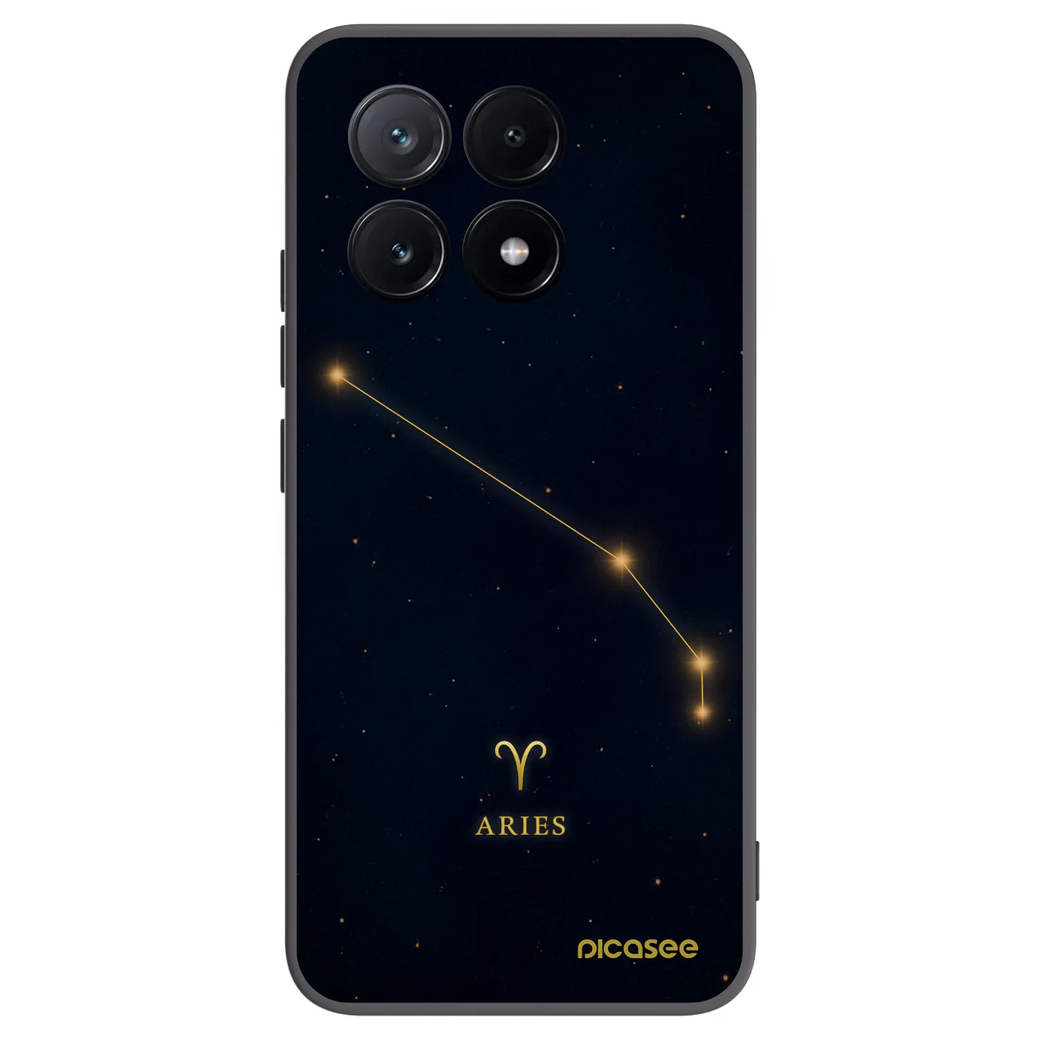 Picasee Xiaomi Poco X6 Pro Hülle - Schwarzes Silikon - ARIES