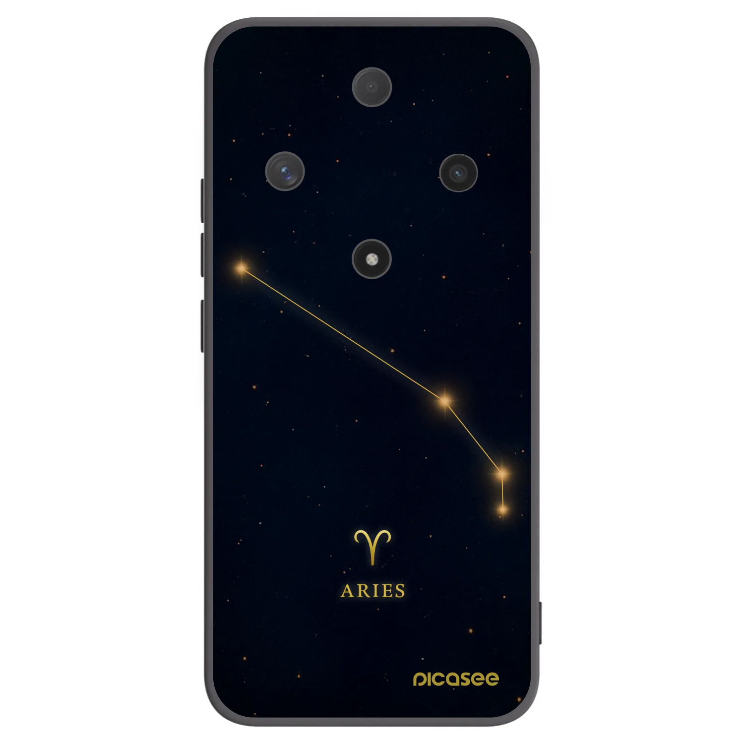 Picasee Honor Magic6 Lite 5G Hülle - Schwarzes Silikon - ARIES