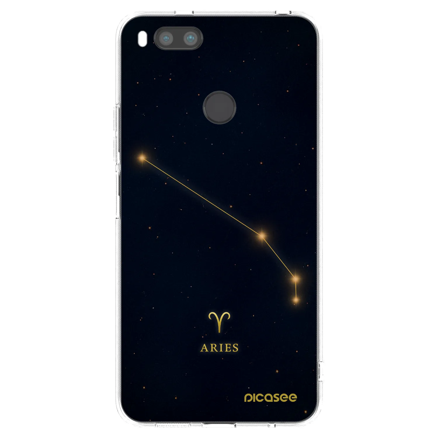 Picasee Xiaomi Redmi Note 11S 5G Hülle - Transparentes Silikon - ARIES