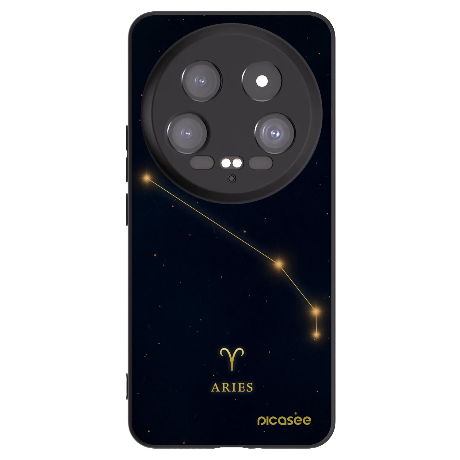 Picasee Xiaomi 14 Ultra Hülle - Schwarzes Silikon - ARIES