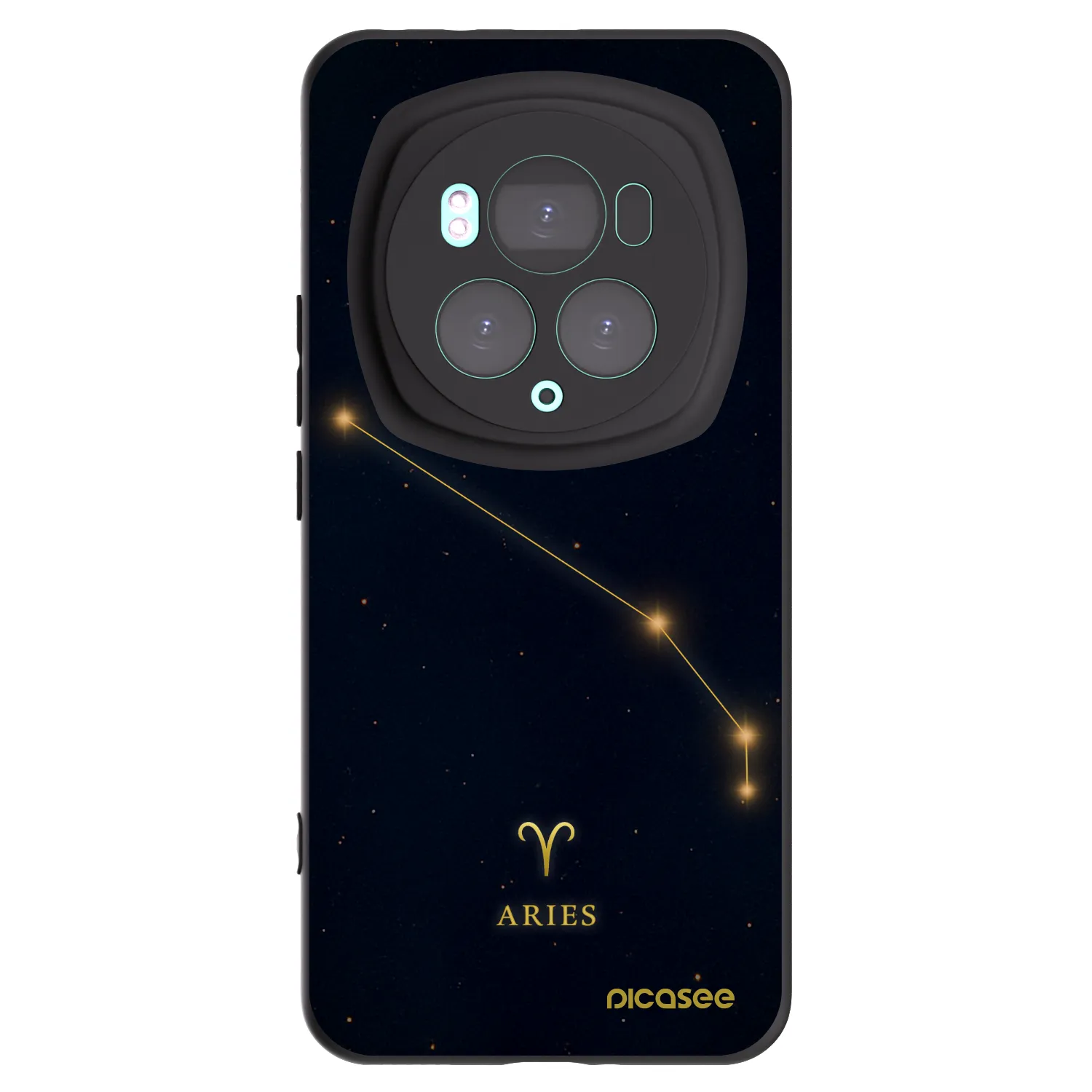 Picasee Honor Magic6 Pro Hülle - Schwarzes Silikon - ARIES