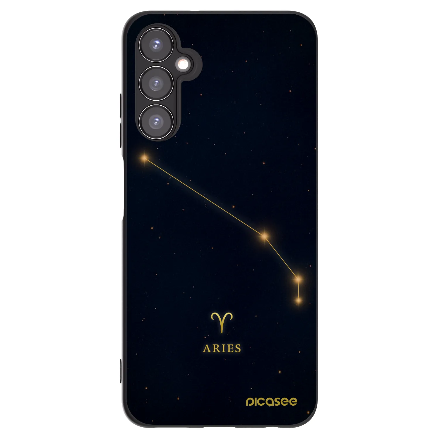 Picasee Samsung Galaxy A05s A057G Hülle - Schwarzes Silikon - ARIES