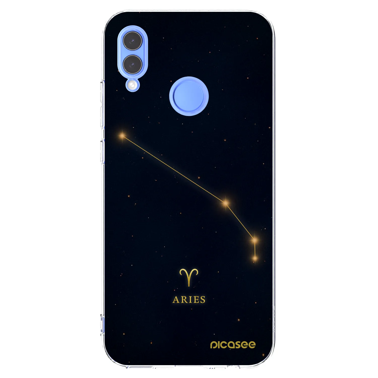 Picasee Huawei P Smart 2019 Hülle - Transparentes Silikon - ARIES