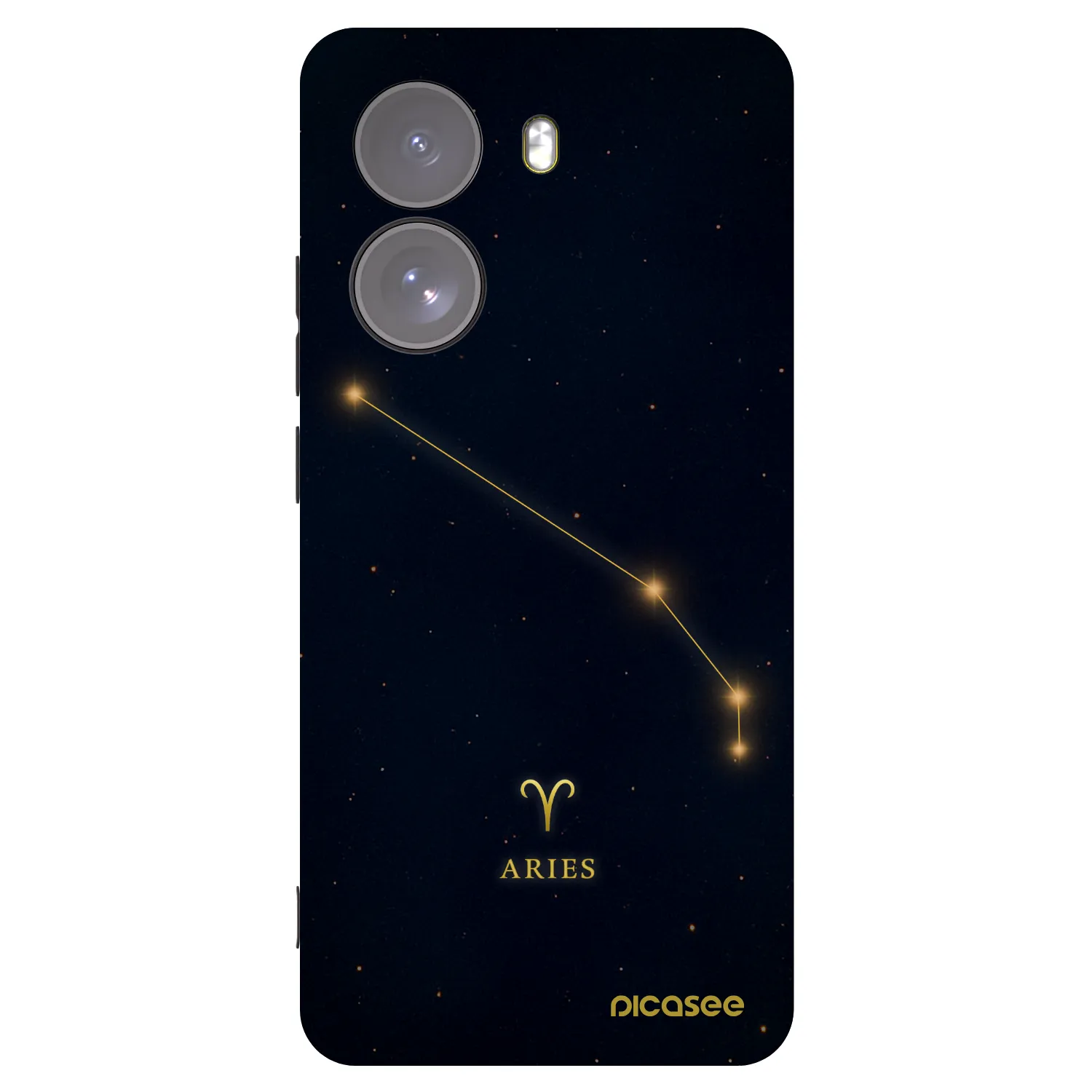Picasee Xiaomi Poco X7 Hülle - Schwarzes Silikon - ARIES
