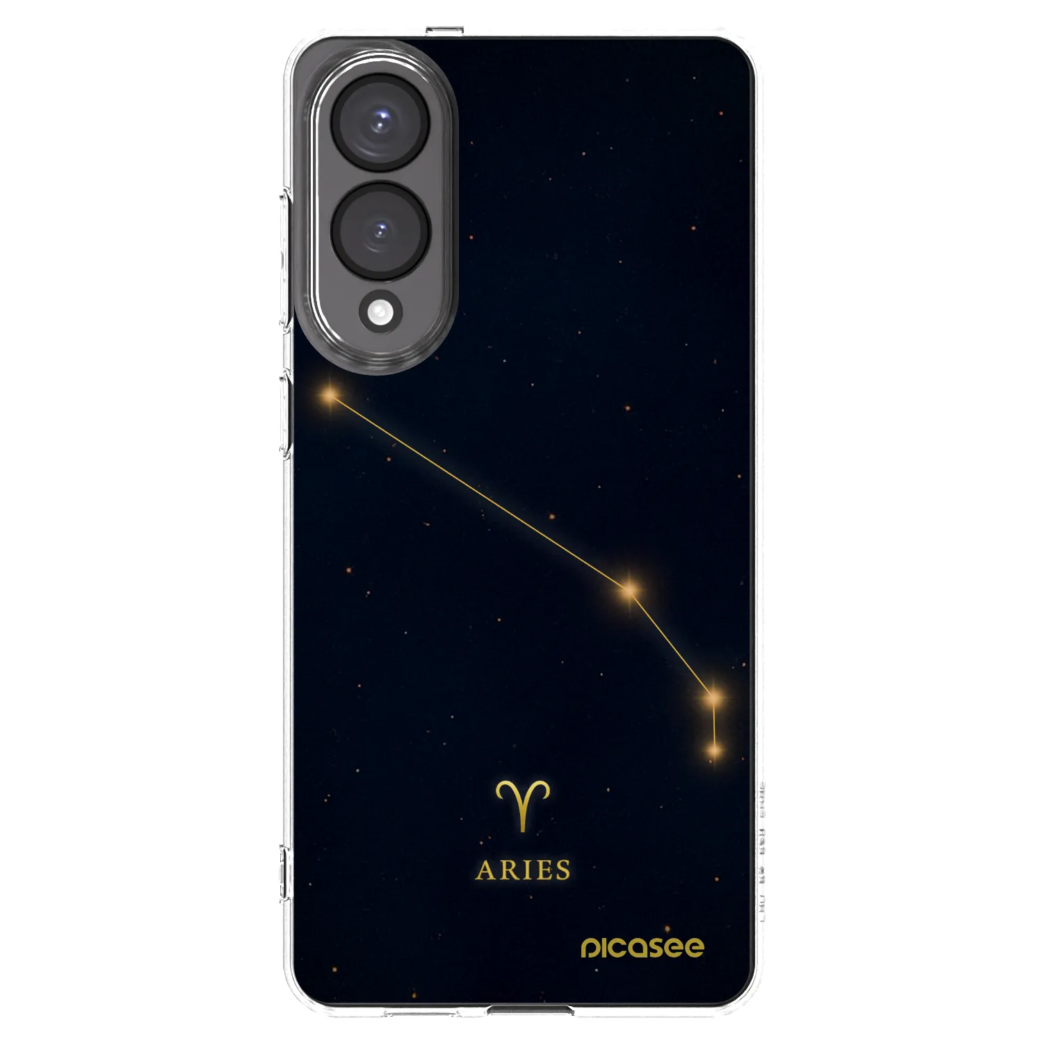 Picasee Samsung Galaxy S25 Edge 5G Hülle - Transparentes Silikon - ARIES