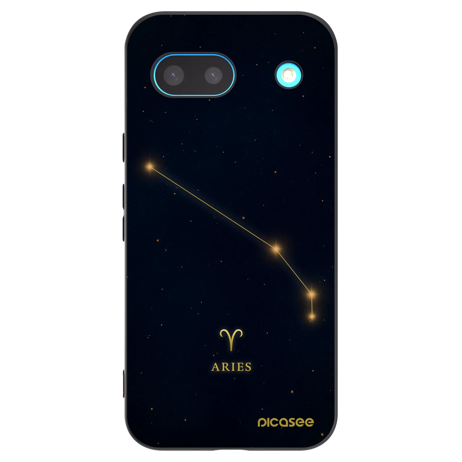 Picasee Google Pixel 8 Hülle - Schwarzes Silikon - ARIES