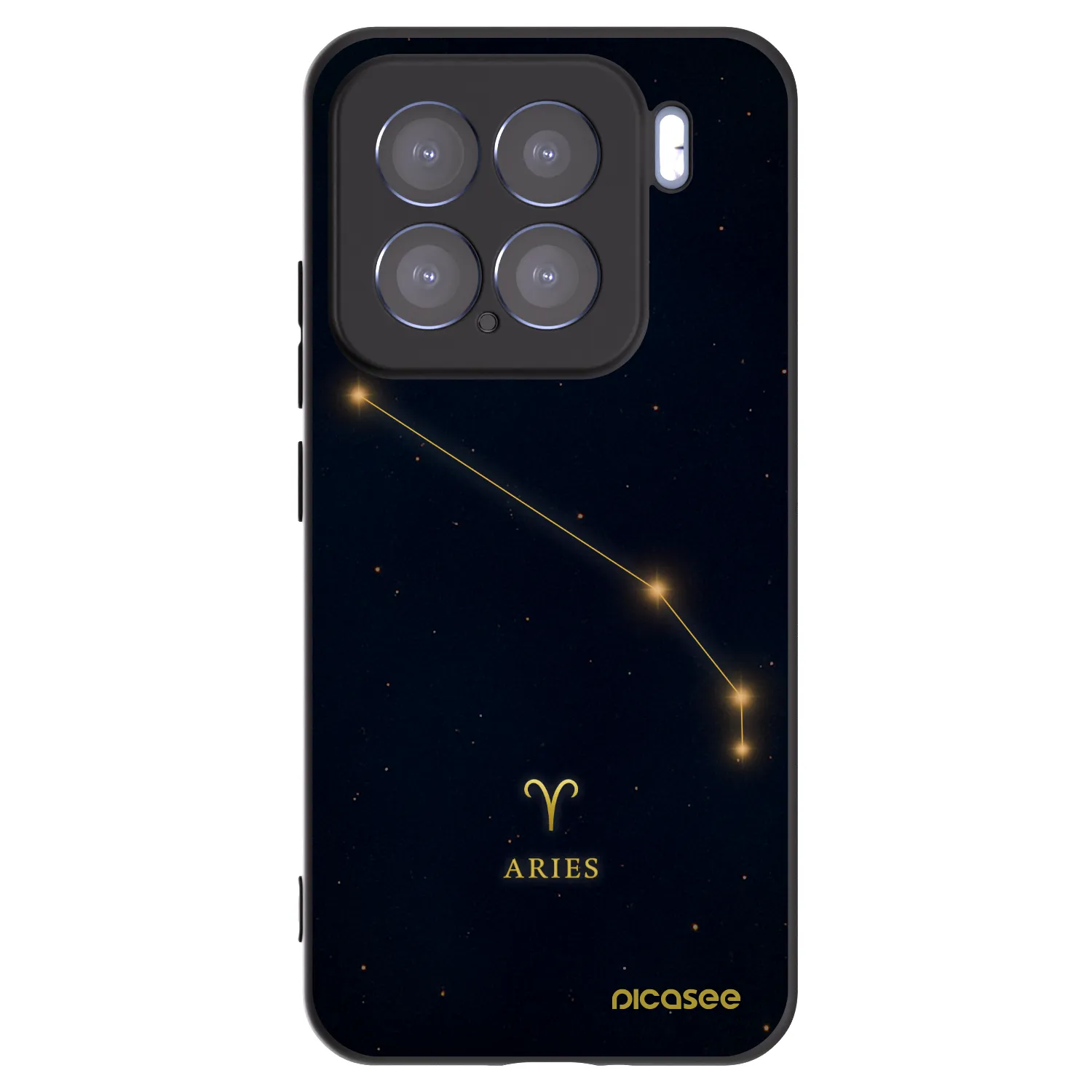 Picasee Xiaomi 15 Hülle - Schwarzes Silikon - ARIES