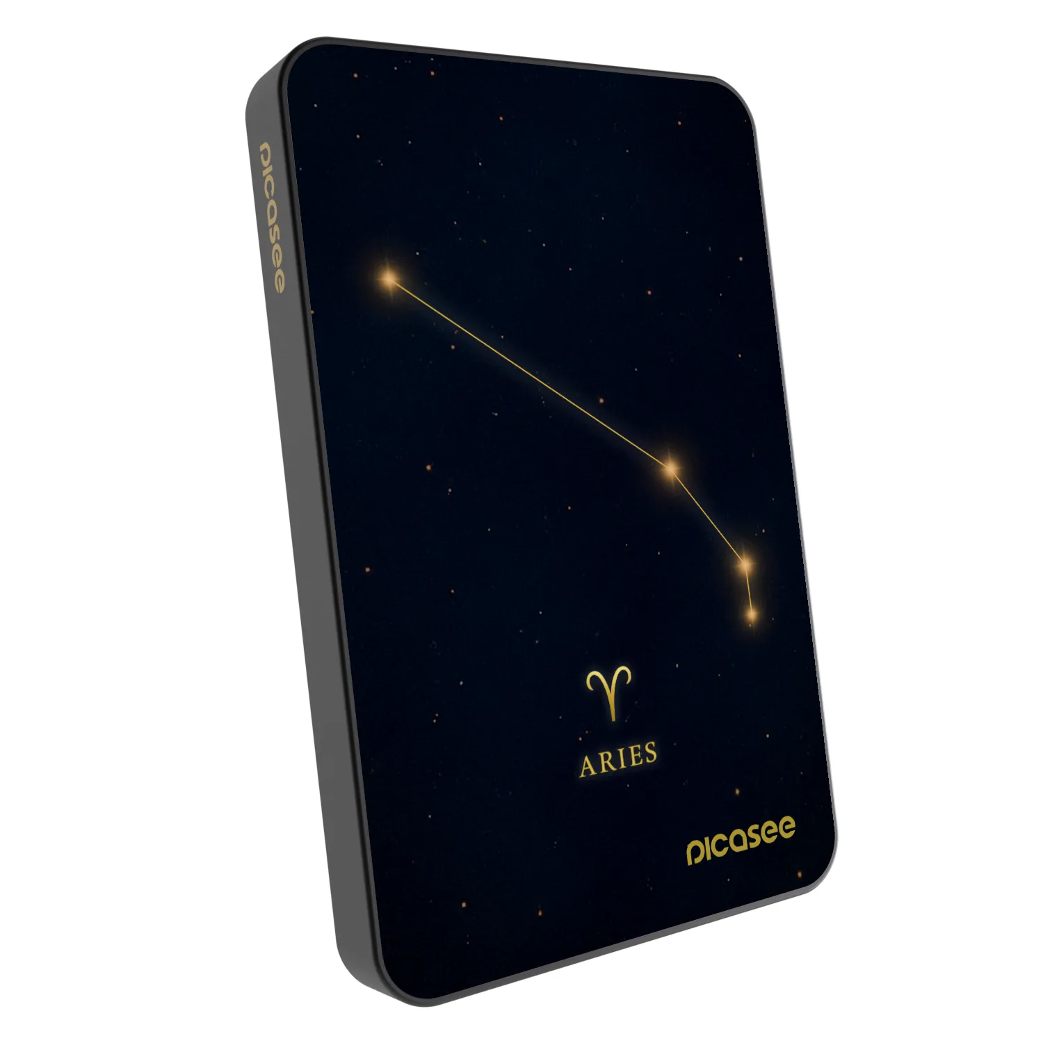 Picasee Powerbank mit MagSafe 5 000 mAh Grau - ARIES