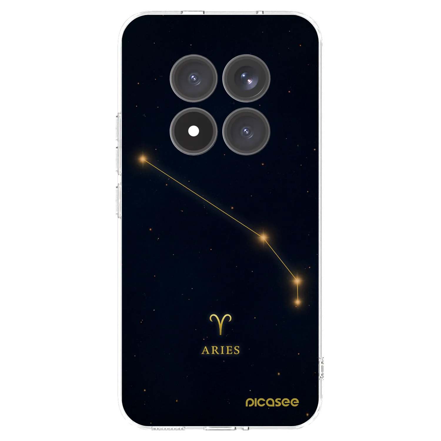 Picasee Xiaomi Redmi Note 15 Pro+ Hülle - Transparentes Silikon - ARIES