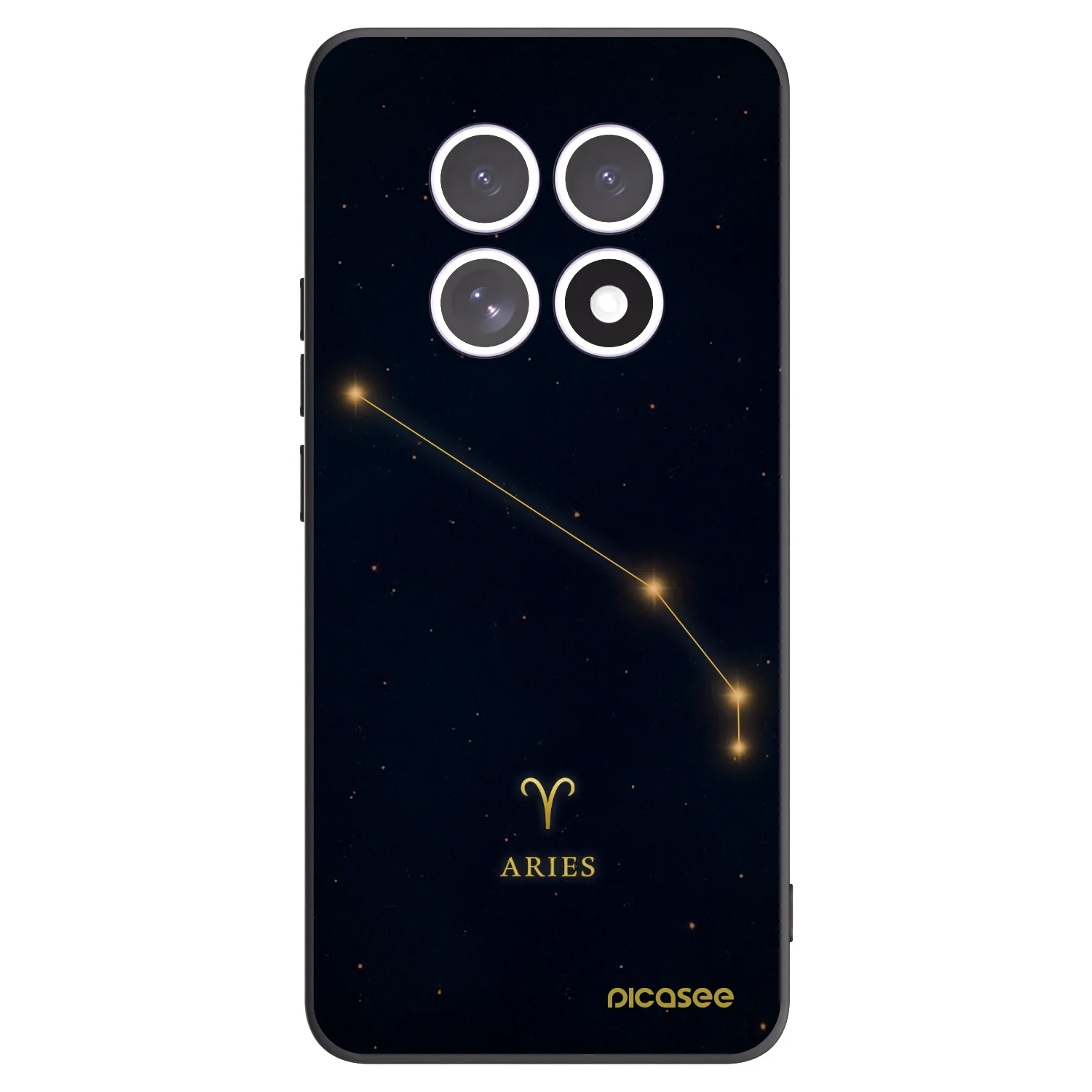 Picasee Xiaomi Redmi Note 15 Hülle - Schwarzes Silikon - ARIES