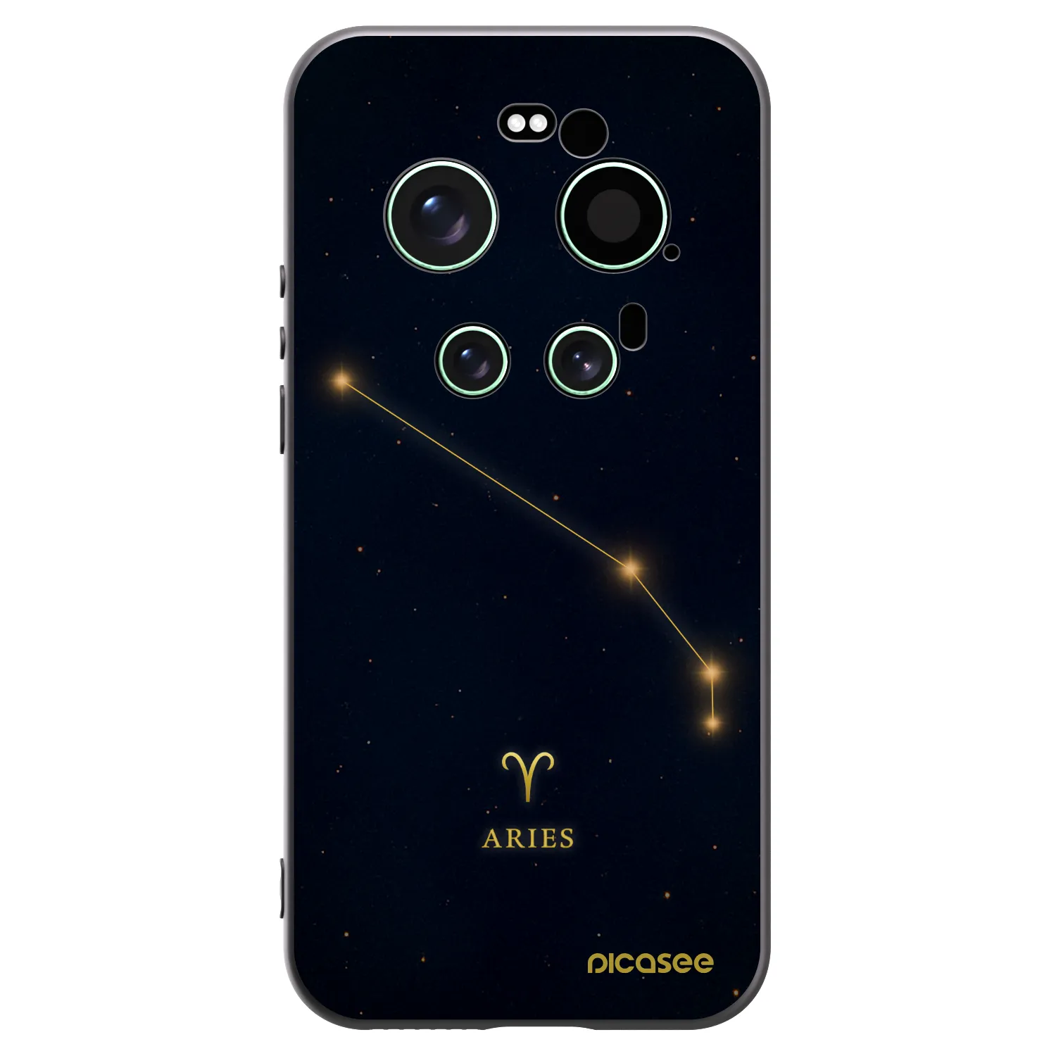 Picasee Xiaomi 17 Ultra Hülle - Schwarzes Silikon - ARIES