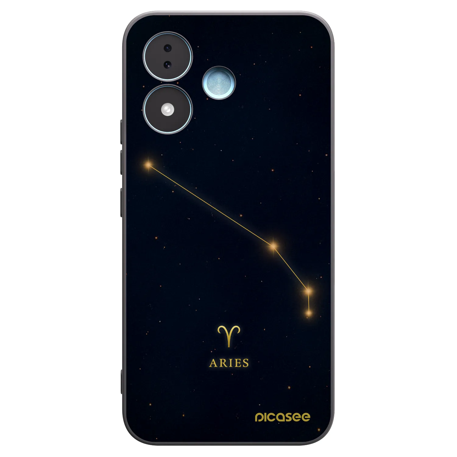Picasee Xiaomi Redmi Note 17 5G Hülle - Schwarzes Silikon - ARIES