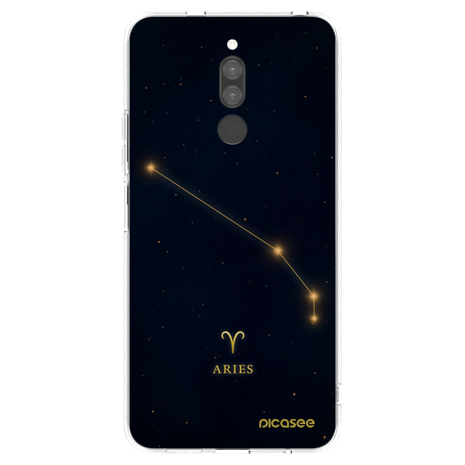 Picasee Xiaomi Redmi 8 Hülle - Transparentes Silikon - ARIES