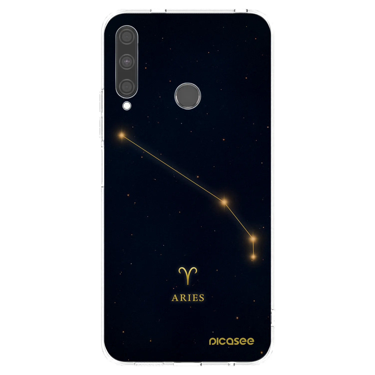 Picasee Huawei P40 Lite E Hülle - Transparentes Silikon - ARIES