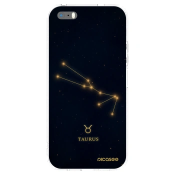 Picasee Apple iPhone 6 Plus/6S Plus Hülle - Transparentes Silikon - TAURUS