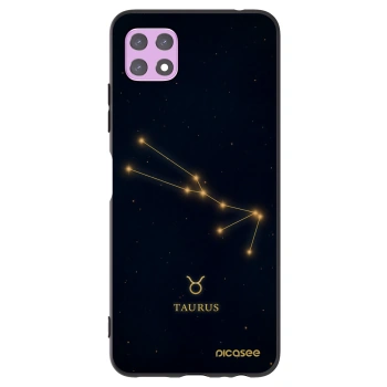 Picasee Samsung Galaxy A22 A226B 5G Hülle - Schwarzes Silikon - TAURUS