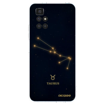 Picasee Xiaomi Redmi 10 Hülle - Transparentes Silikon - TAURUS