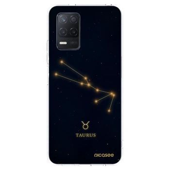 Picasee Realme 8 5G Hülle - Transparentes Silikon - TAURUS